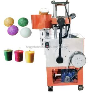 China Full automatic wax pillar candle press machine tea light candle maker machine price factory