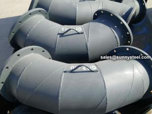 China Cast Basalt Lined Elbow factory