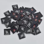 Factory Price Plastic Woven Luxury Clothing Labels for Garment