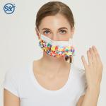 S&J Printed Ear-loop High Quality Disposable Face Mask or OEM Disposable Medical
