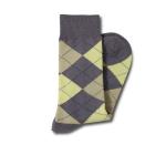 Wholesale Men Socks Custom English Style Diamond Pattern Men Dress Business