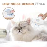 65dB Noise Pet Grooming Kit with Electric Pet Hair Vacuum Clipper Cleaner at 110