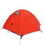 Red Elastic Rope 3 Person 210x120cm Outdoor Camping Tent