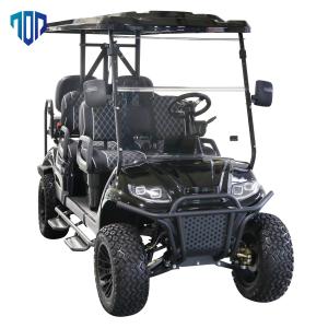 China OEM / ODM Available 6 Seater Golf Cart 70-90km Driving Mileage factory