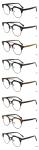 Factory Manual Vintage Wood Grain Acetate Glasses Frame MR 096
