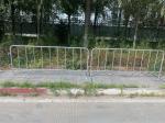 Temporary 0.9m Metal Crowd Control Barriers Barricade Fencing Hot Dipped