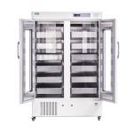 4 Degree 658 Liters Medical Double Door Blood Bank Refrigerator Large Capacity