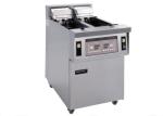 13*2L Electric 2-Tank Fryer / Commercial Kitchen Equipments With Oil Filter