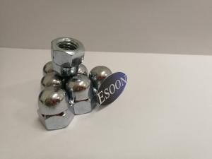 China M12-1.75 DIN1587 Acorn Nuts Carbon steel Grade 4 Zinc plated surface factory