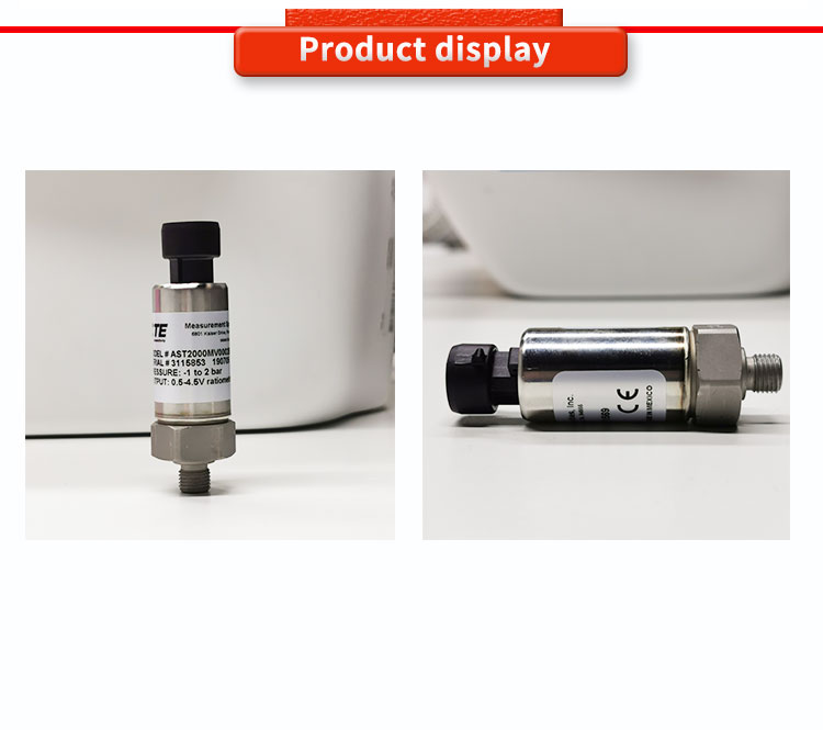 0.5-4.5V Ratiometric Output Pressure Transducers -1 to 2 Bar Range for Liquids and Gases