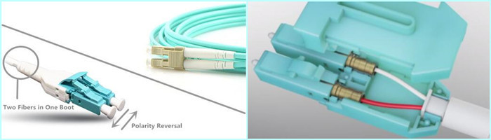 SM LC To LC 10M Uniboot Patch Cord For Fiber Network