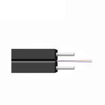 2.0mm 3.0mm Diameter Fiber Optic Cable PVC LSZH Black Outer Sheath