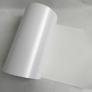 China 25um White Pet Tire Adhesive Labels With 95g Yellow Silicon Liner factory