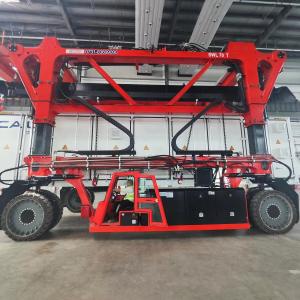 China Electric Straddle Container Lifter 7km/H 3km/H For Oversized Loads factory