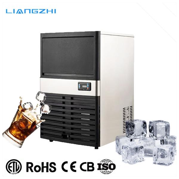 500*480*790mm Cube Ice Maker LZ-60 With Air Cooler Automatic For Commercial