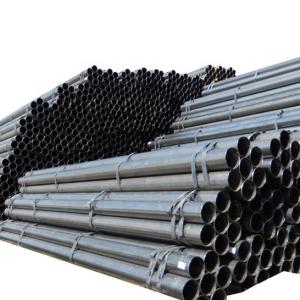 China Astm A 53 Gr B Galvanized Round Tubing Q235 Erw Steel Pipe factory