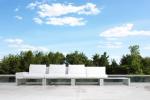 Modern Aluminum Outdoor Patio Furniture Garden Aluminum Sofa Set for Hotel