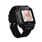 650 MAh Elderly 4g Senior GPS Tracker Watches Black The Children