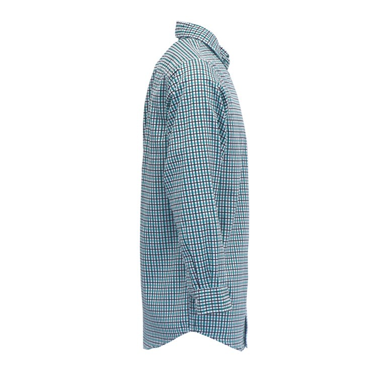 Mens Cotton 210gsm Fire Resistant Shirts Arc Welder Snap