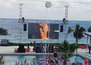 China P6 Die Casting Cabinet LED Outdoor Screen for Wedding / Party factory