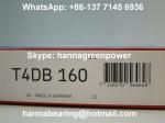 Thin Type T4DB160 Heavy Load Taper Roller Bearing 160x220x32mm