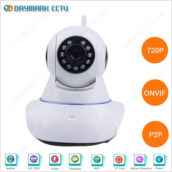 China Home security two way talking cheap wifi ip camera 720p factory