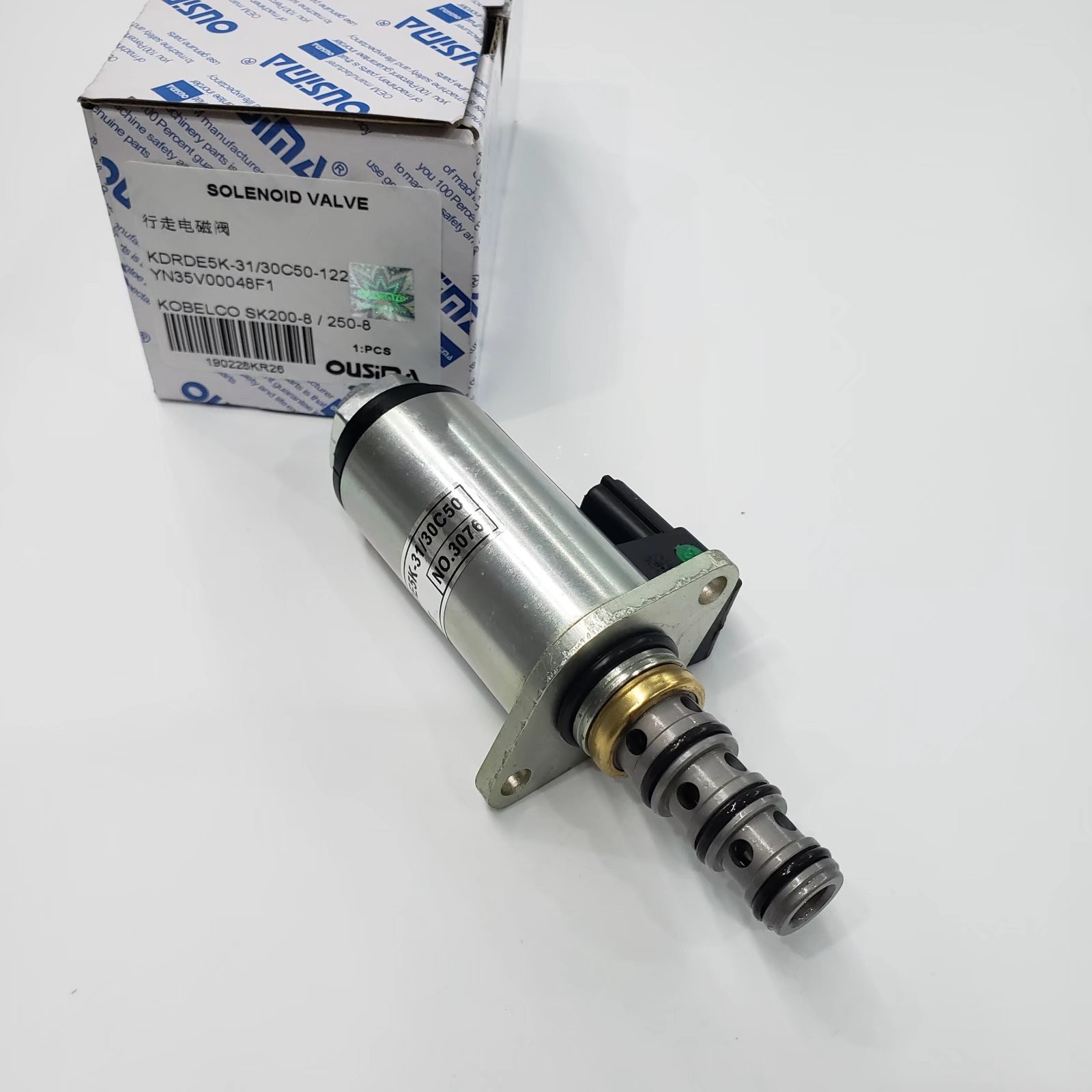 OUSIMA Solenoid Valve KDREDE5K-31 30C50-122 YN35V00048F1 For Excavator Kobelco SK200-8 SK250-8