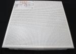 Perforated Lay In Suspended Metal 1200 x 600 Ceiling Tiles Sheet For Office