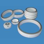 Medical Accelerators Metallized Ceramic Insulator , Alumina Ceramic Liner Ring
