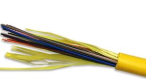 China PVC LSZH Fiber Distribution Cable Dia 8.5mm 24 Cores GJFJV-24B1 SM factory