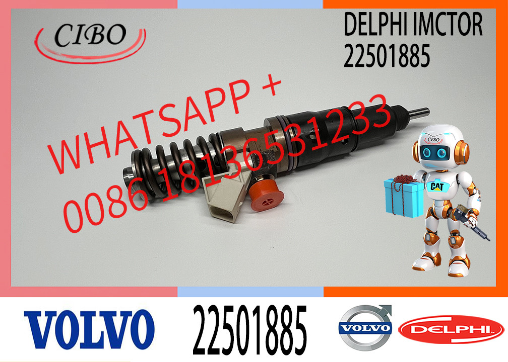 Diesel Injector 22501885 BEBE1R16001 BEBE1R16101 BEBE1R16201 For Vol-vo Engine D13 D13K FH460 FM420 FM460 FMX460