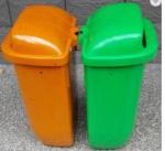 Manufacturer hot sale plastic light duty dustbins 50 liter