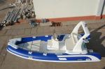 550cm orca hypalon large panga boat sunbath bed inflatable rib boat rib550 with