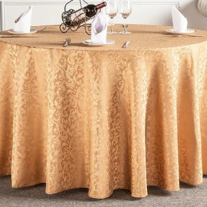 China Customized Hotel Table Linens High Temperature Resistant With Jacquard Technics factory