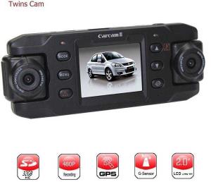China Dual Lens 140 Degree Wide Angle 2.0 inch High definition LCD Car Black Box Recorder factory