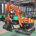 Euro V Engine Bucket Wheel Excavator 1.6 Ton Construction Digger Machine