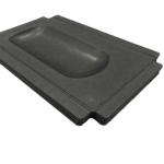 SGS Colored Paper Trays , Sugarcane Fiber Packaging Wet Pressed