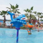 Entertainment Kids / Adults Outside Water Games Whale Spray Water Park Equipment