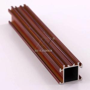China Light Weight Aluminum Door Profile Discoloration Easy Maintaining For Doors factory