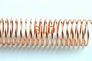 China Bronzed Metallic Color 80mm 4&quot; Twin Loop Binding Wire factory