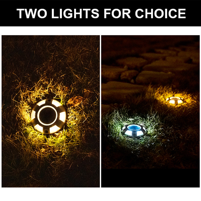 IP67 Waterproof Aluminum Solar Deck Light Solar floor lights for Pathway foe Decoration