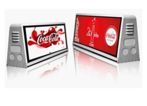China Energy Saving P5 Taxi Top LED Display Outdoor Waterproof With 3G/4G Control factory