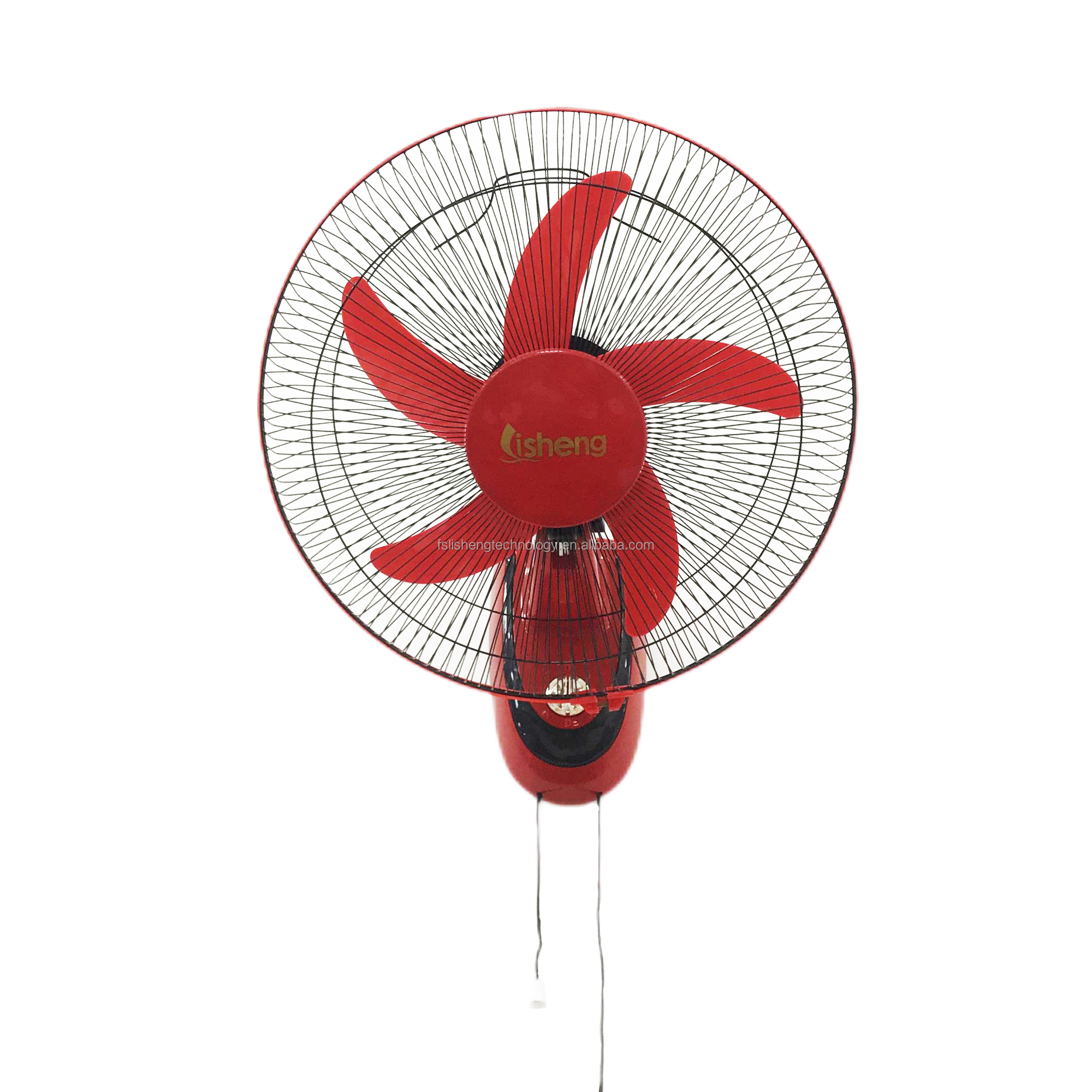 Industrial Wall Mounted Cooling Fan 16 / 18 Inch Solar Rechargeable With Lithium Battery
