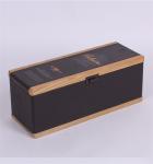 Promotion Wooden Wine Box ISO9001 2008 Certification , Empty Wine Boxes