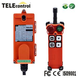 China 4buttons,single speed, glass fibler ,VHF/UHF telecrane remote control F21-4S factory