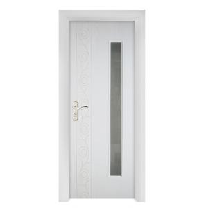 China Create A Stylish And Eco-Friendly Interior With Juye Waterproof WPC Glass Doors factory