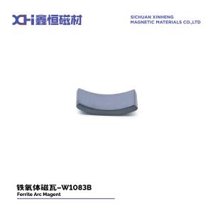 China Permanent Magnet Ferrite Tile for Motorcycle Base Motor W096 factory