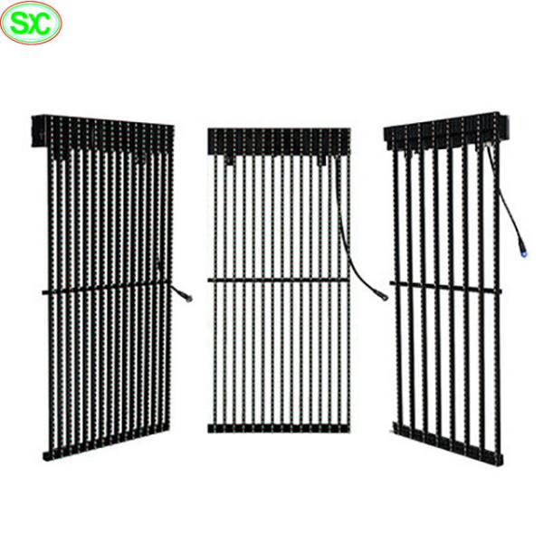 P10 Outdoor Waterproof Led Video Curtain Display , Led Curtain Stage Backdrop