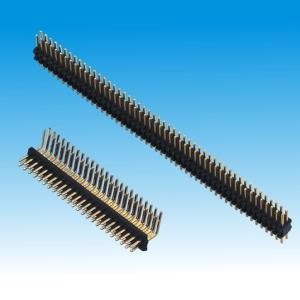 Buy cheap 1.27mm Pin Header Dual Row Straight Right Angle Polyester Insulator from wholesalers