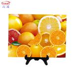 All-Season Round Tempered Glass Kitchen Cutting Board with Customized Logo